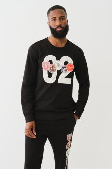 PATCH CREW SWEATSHIRT, image 1
