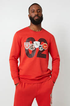 PATCH CREW SWEATSHIRT, image 2