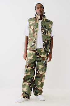 TWILL BIG T CARGO BAGGY PANT , image 4