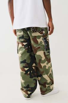 TWILL BIG T CARGO BAGGY PANT , image 6