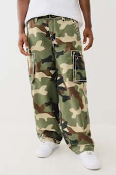 TWILL BIG T CARGO BAGGY PANT , image 7