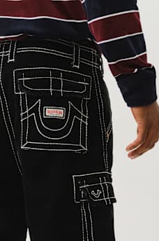 VELVET BIG T CARGO BAGGY PANT, image 2