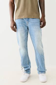 JOEY DESTROYED SLIT SLIM FLARE JEAN, image 3