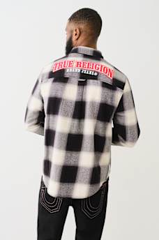 BUFFALO PLAID PATCH WORKWEAR SHIRT, image 6