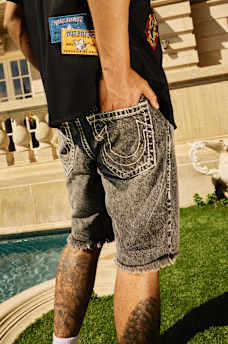 RICKY SUPER T FRAYED SHORT, image 2