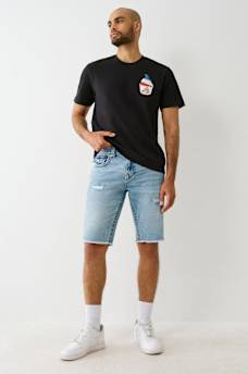 RICKY DISTRESSED FRAYED SHORT, image 3