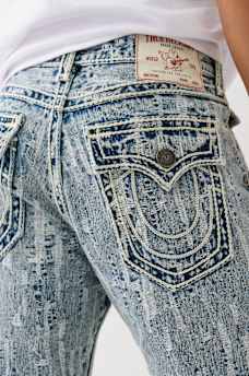 RICKY ULTRA DISTRESSED ROPE STITCH STRAIGHT JEAN, image 1