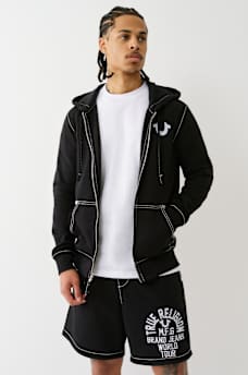 BIG T SLUB ZIP HOODIE, image 3