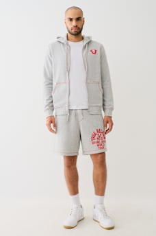 BIG T SLUB ZIP HOODIE, image 6