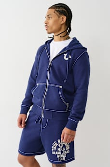 BIG T SLUB ZIP HOODIE, image 3