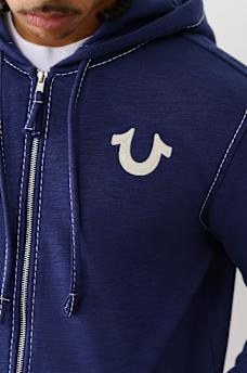 BIG T SLUB ZIP HOODIE, image 4