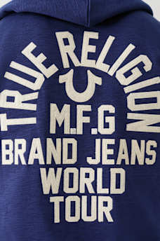 BIG T SLUB ZIP HOODIE, image 5
