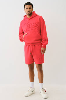CINCHED LOGO APPLIQUE HOODIE, image 4