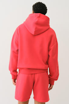 CINCHED LOGO APPLIQUE HOODIE, image 5