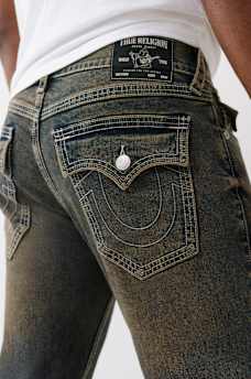 RICKY TRIPLE SINGLE NEEDLE STRAIGHT JEAN 34”, image 2