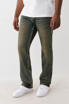 RICKY TRIPLE SINGLE NEEDLE STRAIGHT JEAN 34”, image 1