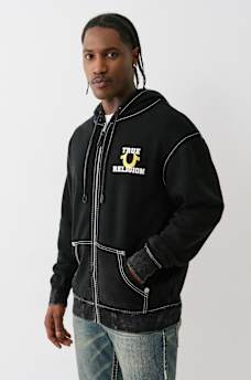 BIG T METALLIC WORLD TOUR ZIP HOODIE, image 3