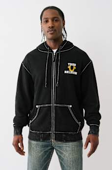 BIG T METALLIC WORLD TOUR ZIP HOODIE, image 5