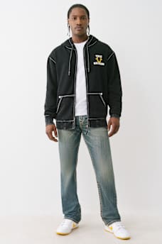 BIG T METALLIC WORLD TOUR ZIP HOODIE, image 6