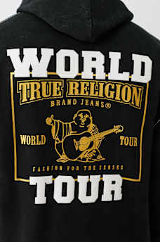BIG T METALLIC WORLD TOUR ZIP HOODIE, image 1
