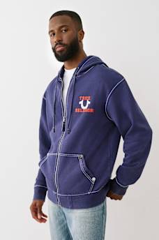 BIG T METALLIC WORLD TOUR ZIP HOODIE, image 3