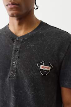 MINERAL PATCH HENLEY TEE, image 2