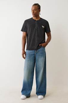 MINERAL PATCH HENLEY TEE, image 5
