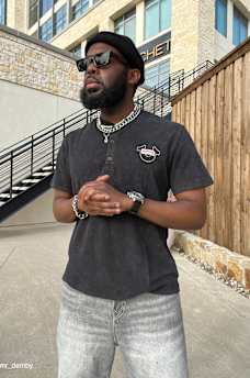 MINERAL PATCH HENLEY TEE, image 1