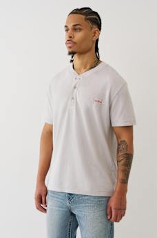 MINERAL PATCH HENLEY TEE, image 3
