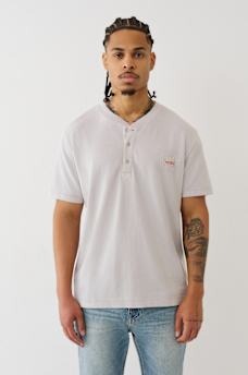 MINERAL PATCH HENLEY TEE, image 1