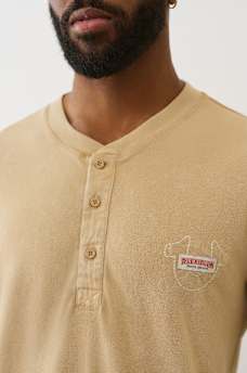 MINERAL PATCH HENLEY TEE, image 2