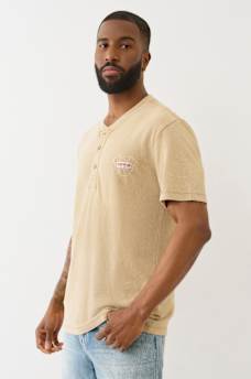 MINERAL PATCH HENLEY TEE, image 3