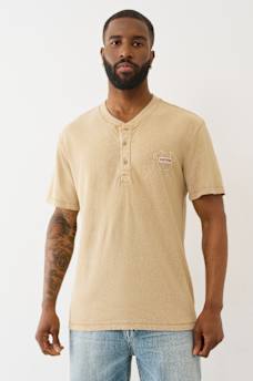 MINERAL PATCH HENLEY TEE, image 1
