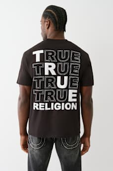 BIG T PUFF STITCH HEAVYWEIGHT TEE, image 1