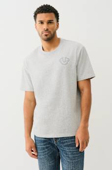 BIG T PUFF STITCH HEAVYWEIGHT TEE, image 2