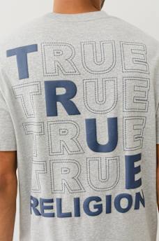 BIG T PUFF STITCH HEAVYWEIGHT TEE, image 1