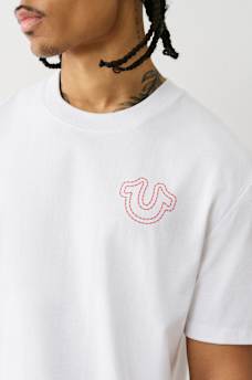 BIG T PUFF STITCH HEAVYWEIGHT TEE, image 5