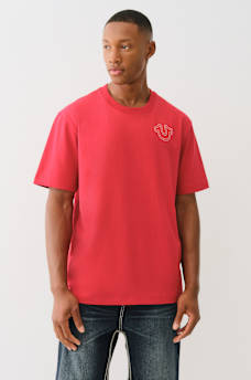BIG T PUFF STITCH HEAVYWEIGHT TEE, image 2