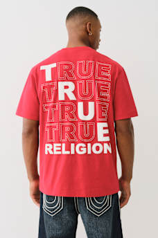 BIG T PUFF STITCH HEAVYWEIGHT TEE, image 1