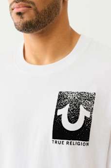 FLOCKED BUDDHA TEE, image 4