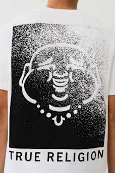 FLOCKED BUDDHA TEE, image 5