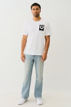 FLOCKED BUDDHA TEE, image 6