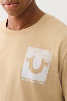 FLOCKED BUDDHA TEE, image 4