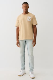 FLOCKED BUDDHA TEE, image 6