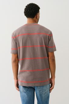 RELAXED STRIPED TEE, image 2