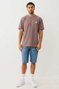 RELAXED STRIPED TEE, image 5