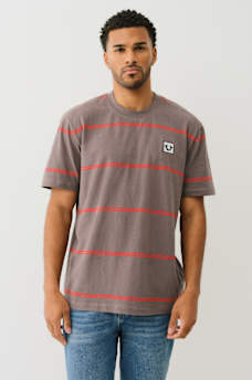 RELAXED STRIPED TEE, image 1