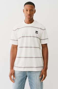 RELAXED STRIPED TEE, image 3