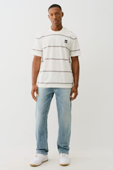 RELAXED STRIPED TEE, image 5