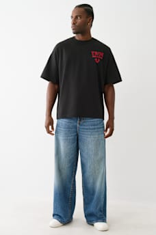 FLOCKED LOGO OVERSIZED TEE, image 6
